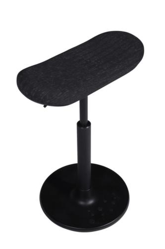 Topstar Sitz-/Stehhilfe Sitness H2 mit Skateboard-Sitz, Sitzhöhe 570 - 770 mm, Sitz schwarz