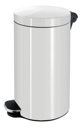 Tretabfalleimer MONICA ECONOMY, 30 l, weiß