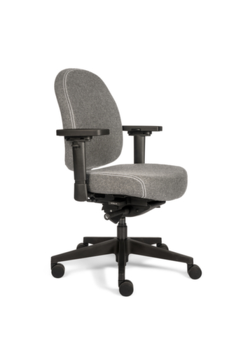 Bürodrehstuhl Therapod XC Compact mit Therapod® Sense Fit Technologie, hellgrau