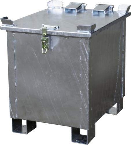 Bauer Lithium-Ionen Lagerbehälter LIL90 mit Brandschutz-Füllmaterial, Inhalt 90 l