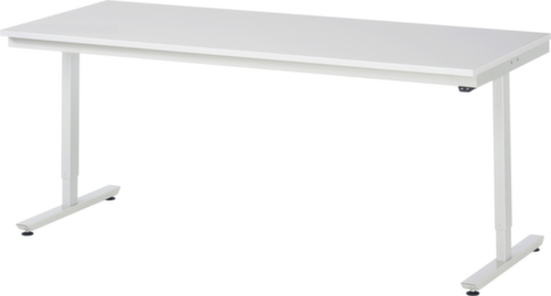 RAU Elektrisch höhenverstellbare Werkbank adlatus 150, RAL7035 Lichtgrau