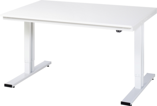 RAU Elektrisch höhenverstellbare Werkbank adlatus 300, RAL7035 Lichtgrau