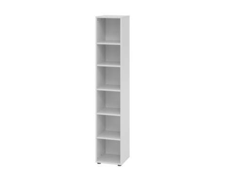 Büroregal 9Y, Breite 400 mm, 6 OH, grau