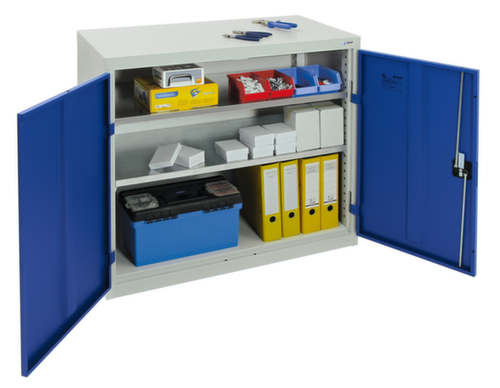 stumpf Flügeltürenschrank mit verzinkten Fachböden, Breite 1000 mm