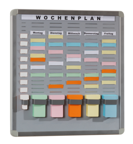 EICHNER Steckkartentafel T-Card, hellgrau