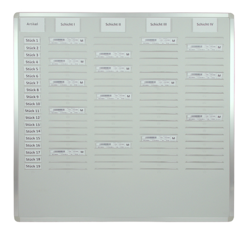 EICHNER Planungstafel Orga-Easy, hellgrau