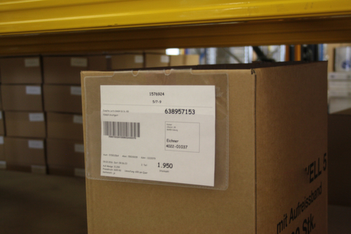 EICHNER Hängetaschen aus robuster Hartfolie, DIN A6, Zum Einhängen