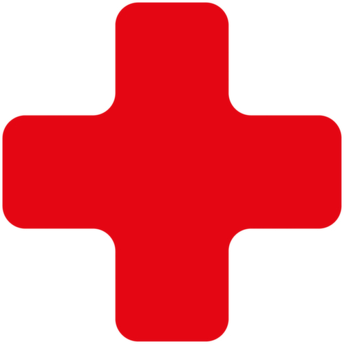 EICHNER Klebesymbol, Plus, rot