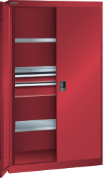 LISTA Schwerlast-Flügeltürenschrank, Breite 1100 mm