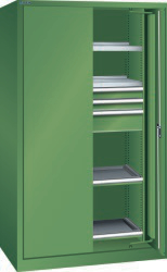 LISTA Schwerlast-Einschwenktürenschrank, Breite 1146 mm