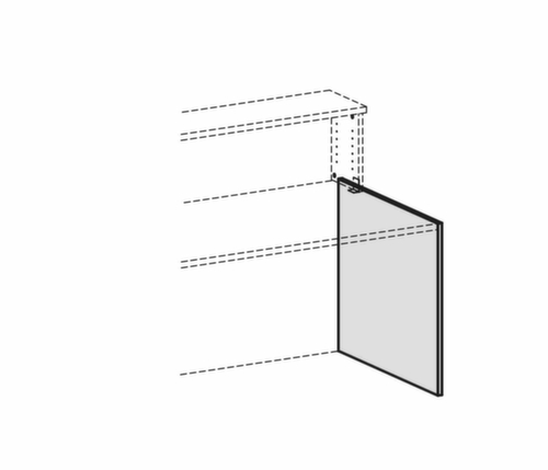 Seitenabschlussblende