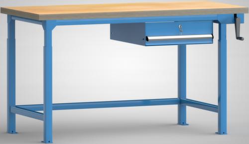 KLW Lutz Höhenverstellbare Werkbank mit Schubladen, 1 Schublade