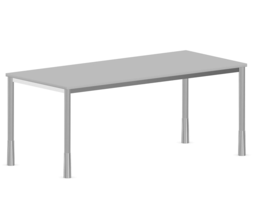 Nowy Styl Schreibtisch E10 mit 4-Fußgestell