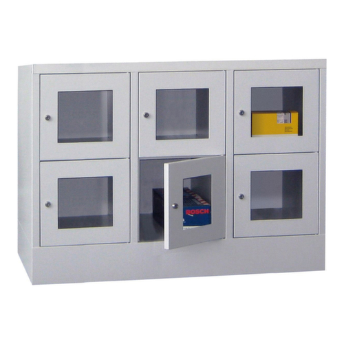 PAVOY Schließfachschrank Basis, 6 Fächer