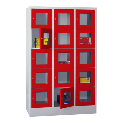 PAVOY Schließfachschrank Basis, 15 Fächer