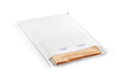 Weiße Luftpolster-Versandtasche