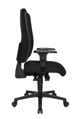 Topstar Bürodrehstuhl Open X (P) mit kaschierter Polsterrückenlehne, schwarz