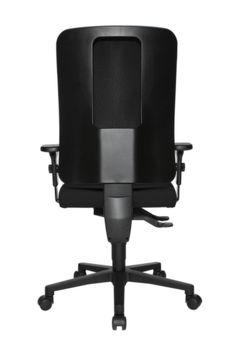 Topstar Bürodrehstuhl Open X (P) mit kaschierter Polsterrückenlehne, schwarz