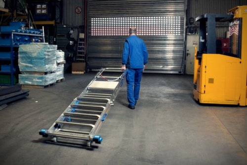 Krause Rollbare Teleskop-Plattformleiter STABILO® Professional
