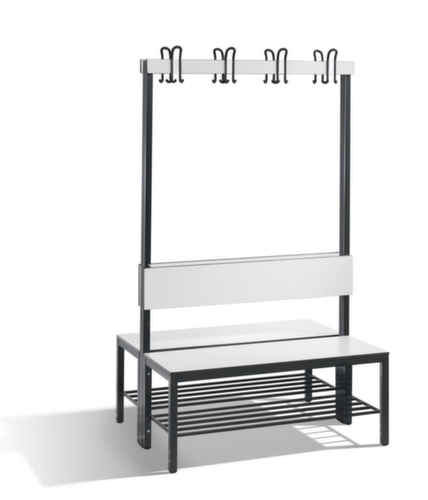 C+P Umkleidebank Basic Plus für Feuchträume