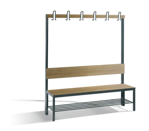 C+P Umkleidebank Basic Plus für Feuchträume