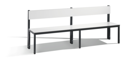 C+P Umkleidebank Basic Plus für Feuchträume
