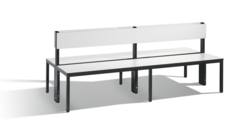 C+P Umkleidebank Basic Plus für Feuchträume