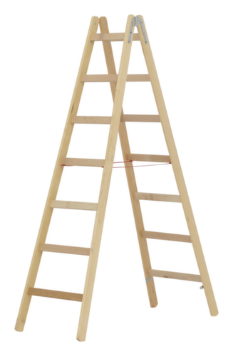 Hymer Sprossenstehleiter aus Holz