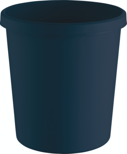 helit Papierkorb the green german aus recyceltem Kunststoff, 18 l, blau