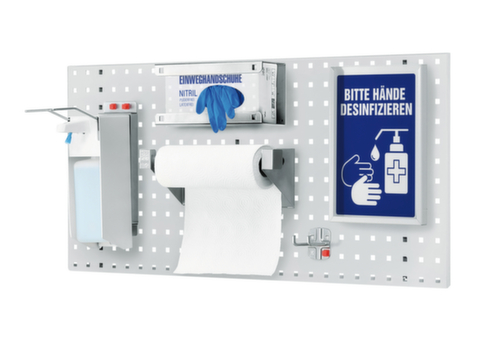 Kappes Lochplatte RasterPlan® mit Hygieneausstattung