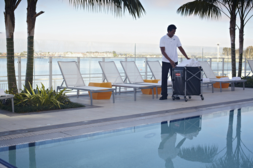 Rubbermaid Wäschesack X-Cart für klappbaren Wäschewagen für Wäschewagen, Inhalt 150 l