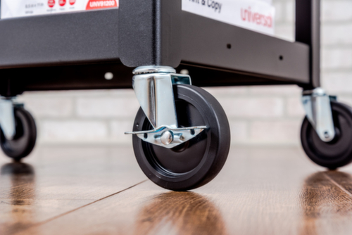 Robuster Beistellwagen für elektronische Geräte