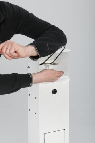 VAR Desinfektionsmittelspender HDS 115 für den Außenbereich, mit Armhebel