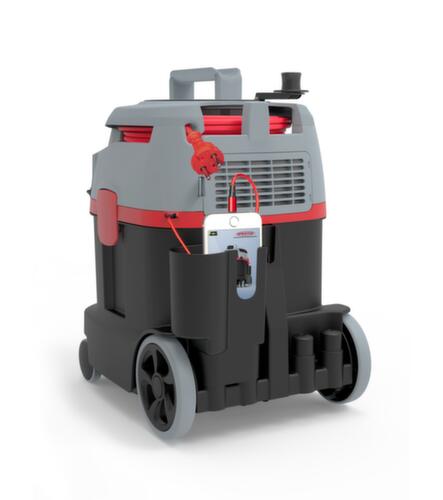 Extra leiser Trockensauger ERA TEC mit USB-Anschluss und Fach für Reservebeutel