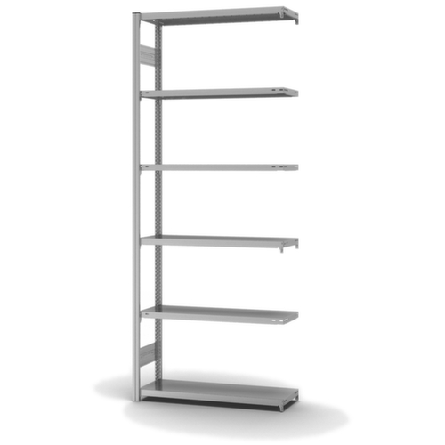 hofe Traversenregal in Standard Bauart, Höhe x Breite x Tiefe 2500 x 1010 x 335 mm, 6 Böden