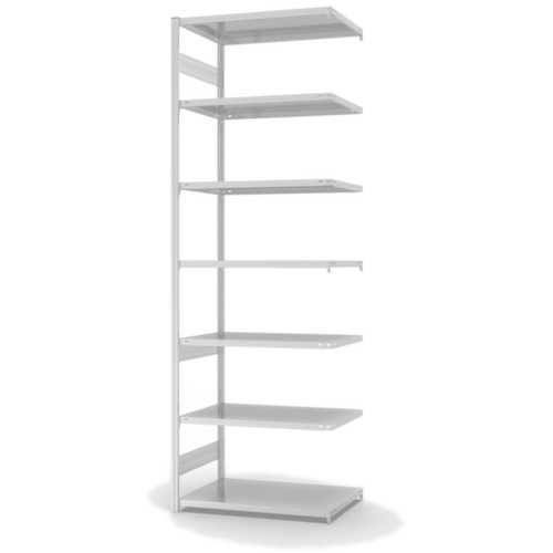 hofe Traversenregal in Standard Bauart, Höhe x Breite x Tiefe 3000 x 1010 x 635 mm, 7 Böden