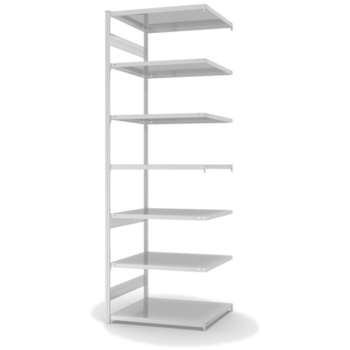 hofe Traversenregal in Standard Bauart, Höhe x Breite x Tiefe 3000 x 1010 x 835 mm, 7 Böden