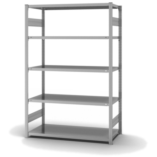 hofe Traversenregal in Standard Bauart, Höhe x Breite x Tiefe 2000 x 1360 x 635 mm, 5 Böden