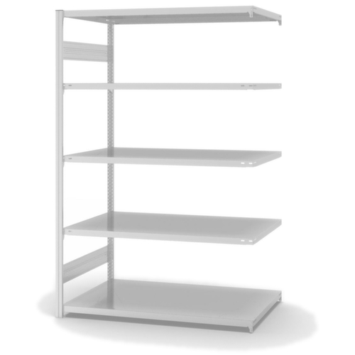 hofe Traversenregal in Standard Bauart, Höhe x Breite x Tiefe 2000 x 1310 x 835 mm, 5 Böden