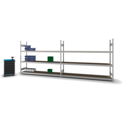 hofe Weitspannregal mit Holzböden