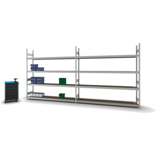 hofe Weitspannregal mit Holzböden