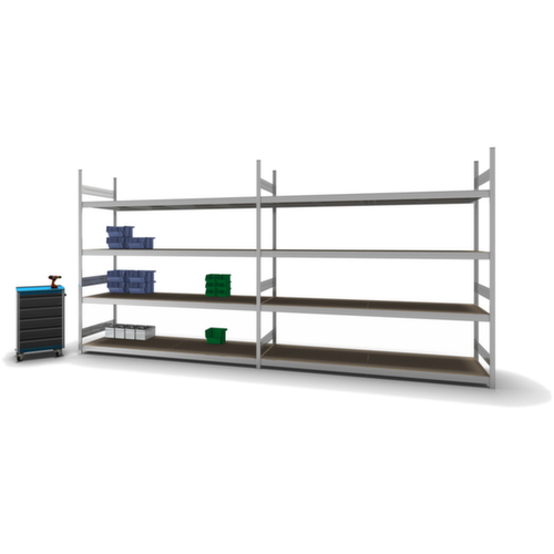 hofe Weitspannregal mit Holzböden