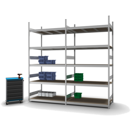 hofe Weitspannregal mit Holzböden