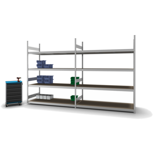 hofe Weitspannregal mit Holzböden