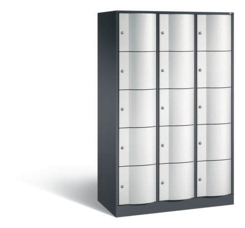 C+P Schließfachschrank Resisto, 15 Fächer