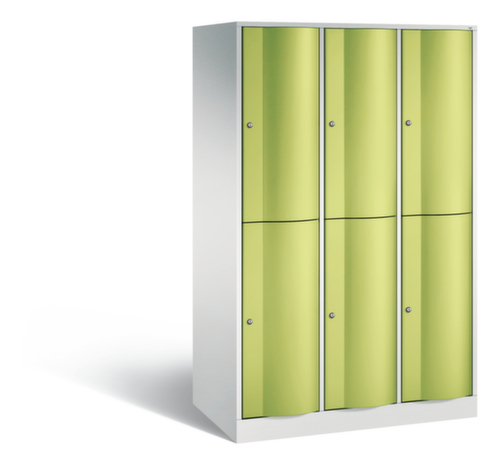 C+P Schließfachschrank Resisto, 6 Fächer