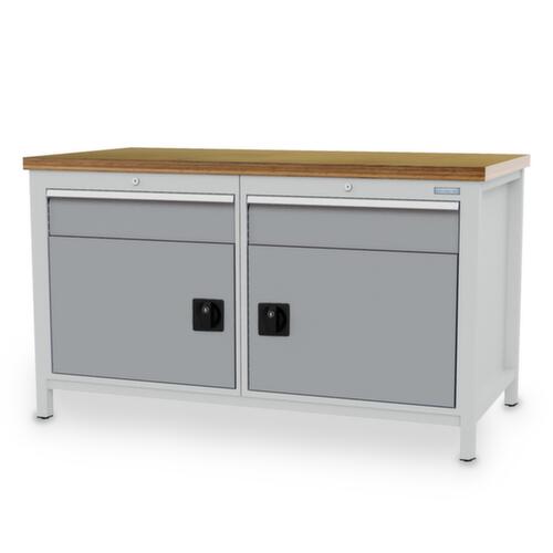 Bedrunka + Hirth Werkbank, 2 Schubladen, 2 Schränke