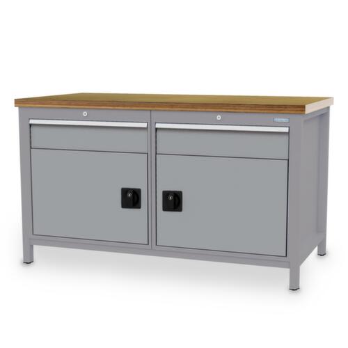 Bedrunka + Hirth Werkbank, 2 Schubladen, 2 Schränke