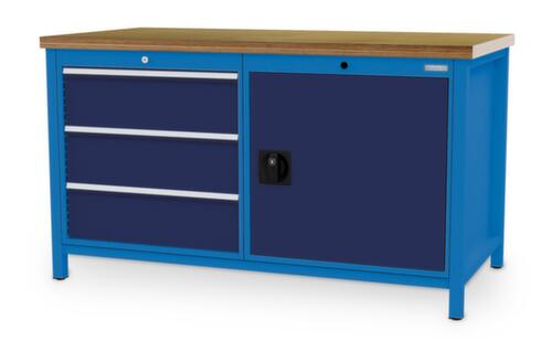 Bedrunka + Hirth Werkbank, 3 Schubladen, 1 Schrank