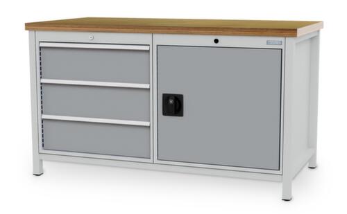 Bedrunka + Hirth Werkbank, 3 Schubladen, 1 Schrank